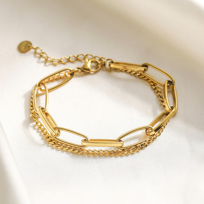 Layer bracelet