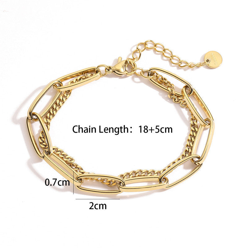 Layer bracelet