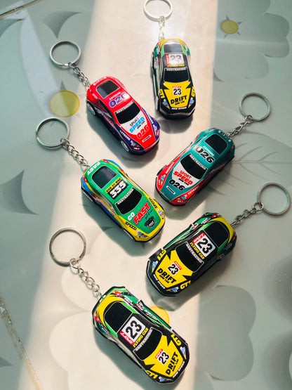 Automatic car keychain