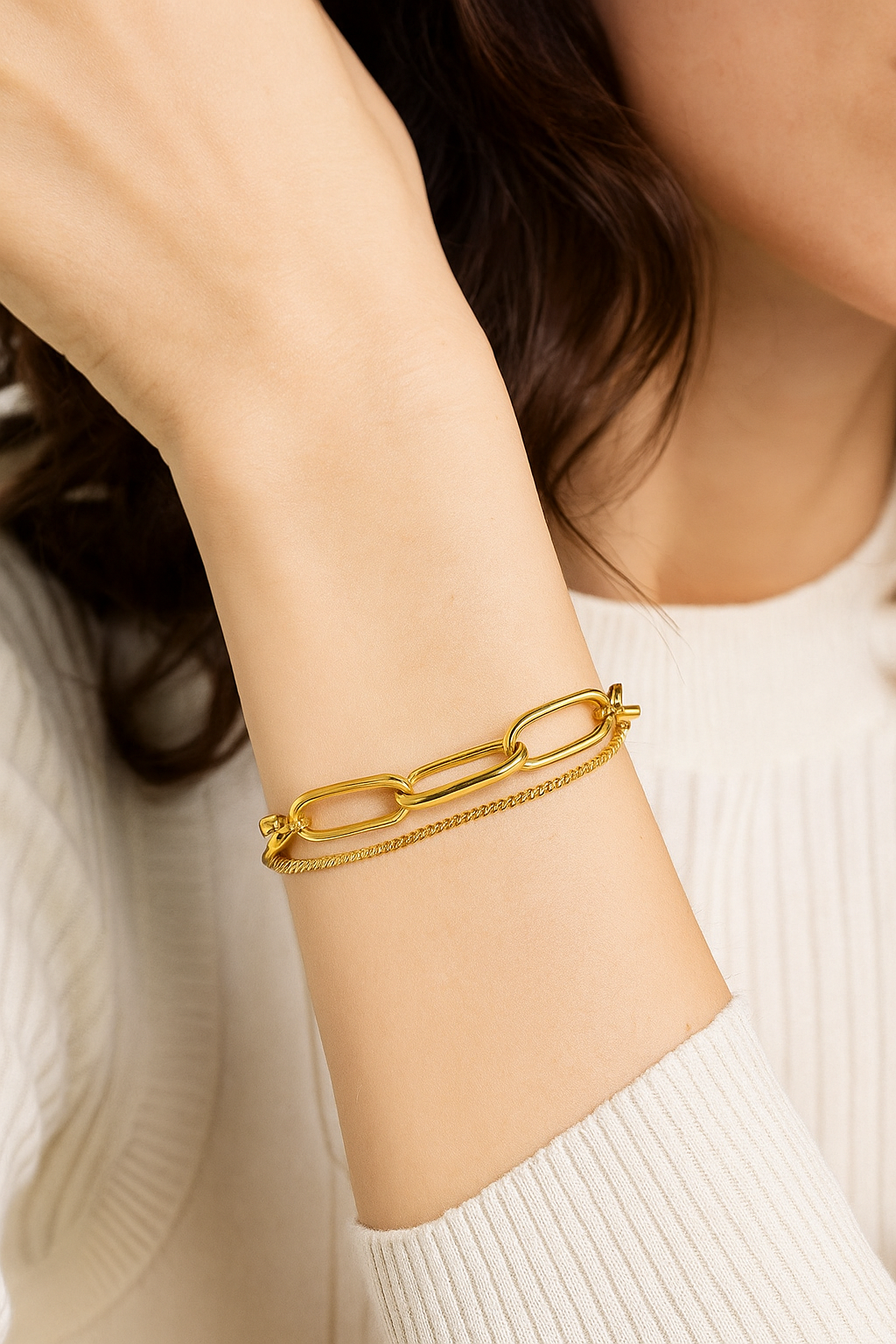 Layer bracelet