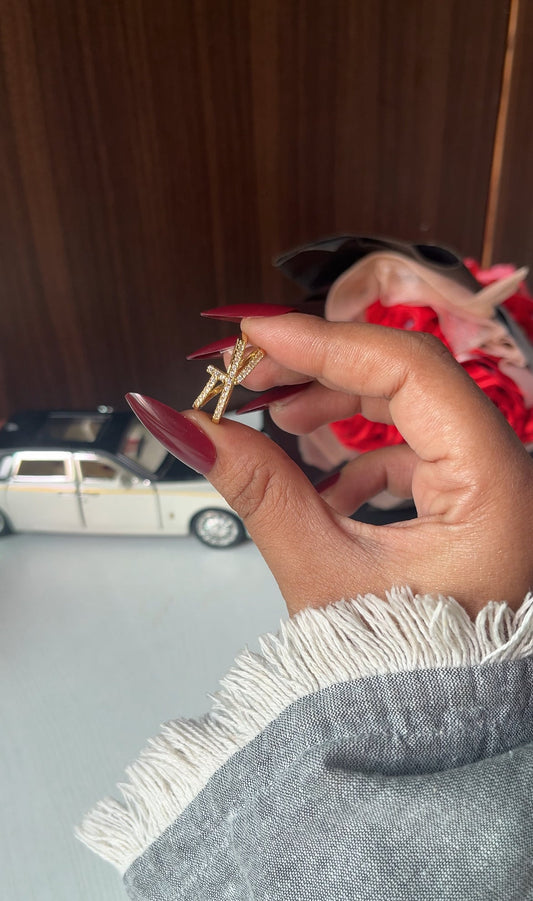 Nail diamond embedded