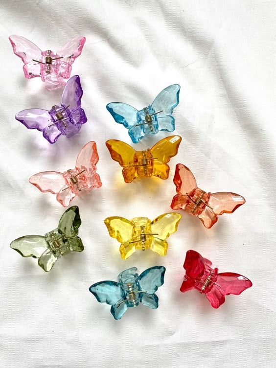 Butterfly claw-set of 6