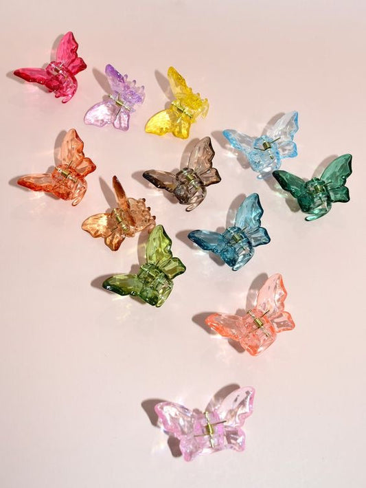 Butterfly claw-set of 6